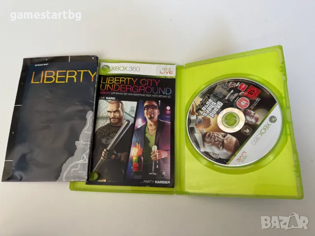 Grand Theft Auto Episodes from Liberty City за Xbox 360/Xbox one, снимка 3 - Игри за Xbox - 49571990