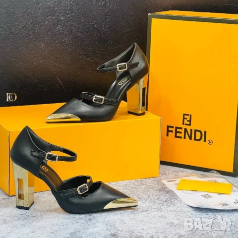обувки на ток fendi , снимка 2 - Дамски ежедневни обувки - 51097686