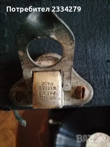 Стар Английски навиващ се грамофон. Оригинална декорация, 100% автентичност. , снимка 7 - Антикварни и старинни предмети - 52747566