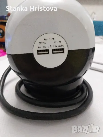 Разклонител тройка с две USB., снимка 4 - Други стоки за дома - 48253742