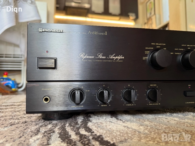 Pioneer A-616 Mk2 стерео, снимка 8 - Ресийвъри, усилватели, смесителни пултове - 51585021