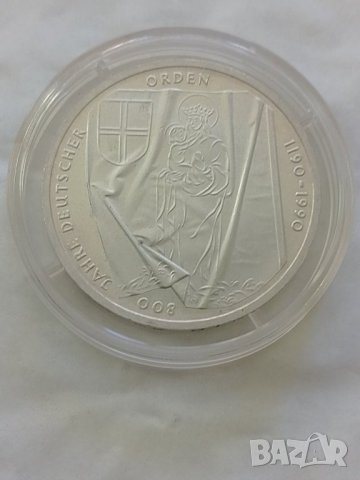 10 дойче марки 1990 г. Сребро