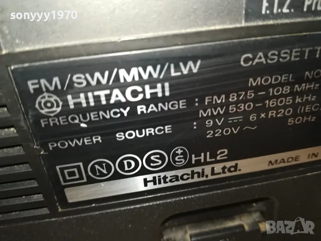 HITACHI TRK-5330E 0604250741LNWC, снимка 13 - Радиокасетофони, транзистори - 49778114