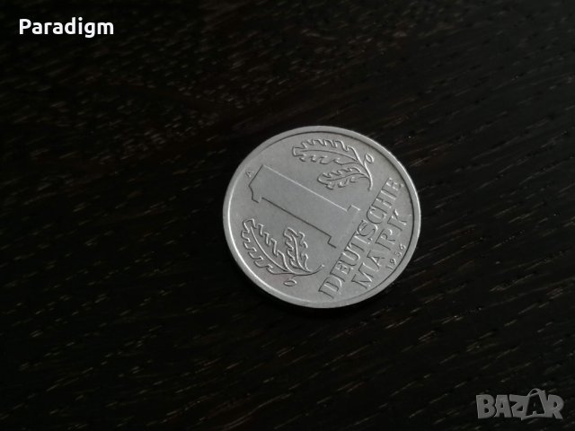 Монета - Германия - 1 марка | 1956г.; серия А, снимка 1 - Нумизматика и бонистика - 28218495