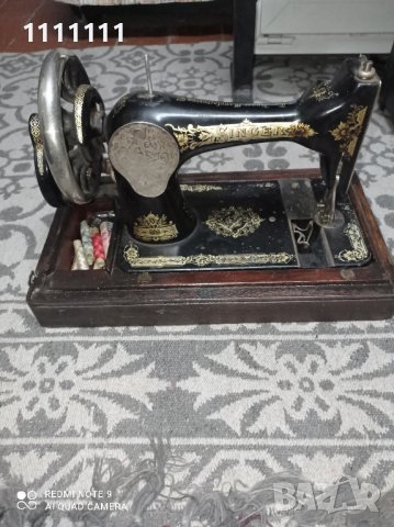 Ръчна шевна машина Сингер, снимка 2 - Антикварни и старинни предмети - 43647527