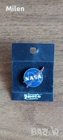 Емайлирана значка с логото на НАСА