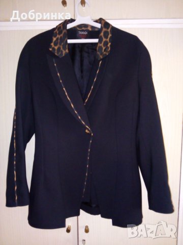 Елегантно сако  с тигров мотив размер М, снимка 1