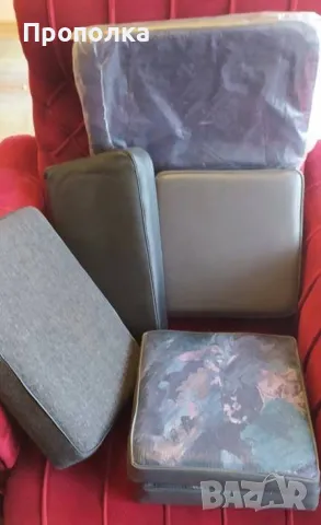 Тапицирани, седалки, облегалки за столове и табуретки 