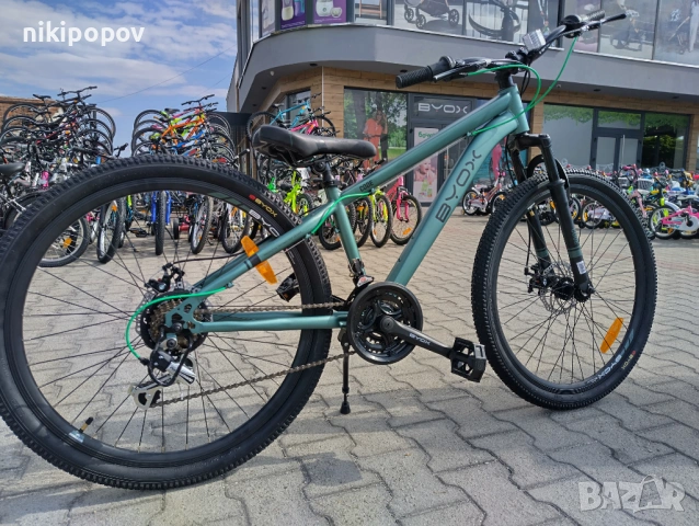 BYOX Велосипед 26" CODE зелен, снимка 11 - Велосипеди - 53561642