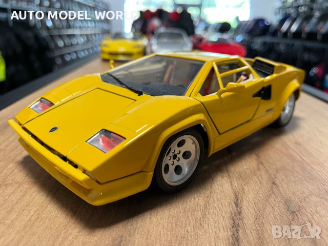 Метална колекционерска колички BBURAGO LAMBORGHINI COUNTACH 1:18, снимка 1
