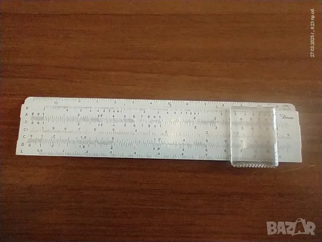 Сметачна линийка DIWA DENMARK 601-1, снимка 8 - Антикварни и старинни предмети - 49657664