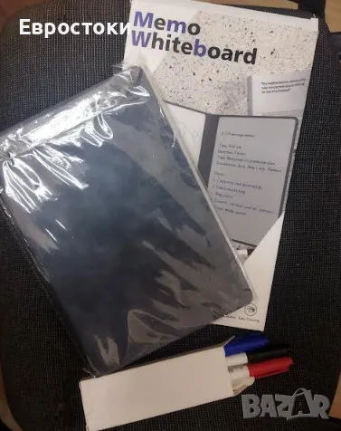 NEWYES изтриваема дъска за планиране или бележки с 3 цветни маркера, преносима двойна дъска планер, снимка 6 - Ученически пособия, канцеларски материали - 48170057