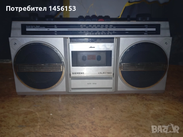 касетофон simens model:RM 7609, снимка 3 - Радиокасетофони, транзистори - 52869353