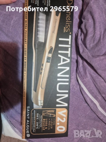 Преса за коса с пара