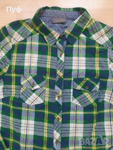 дамска карирана риза , снимка 2 - Ризи - 43582401