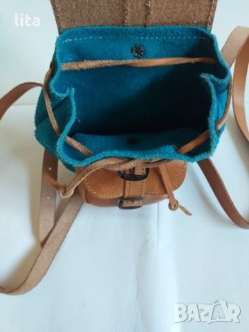 Миниатюрна раничка ест.кожа, снимка 5 - Раници - 34681000