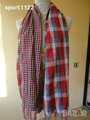 Pepe Jeans/нов шал/100% памук, снимка 6 - Шалове - 52133350