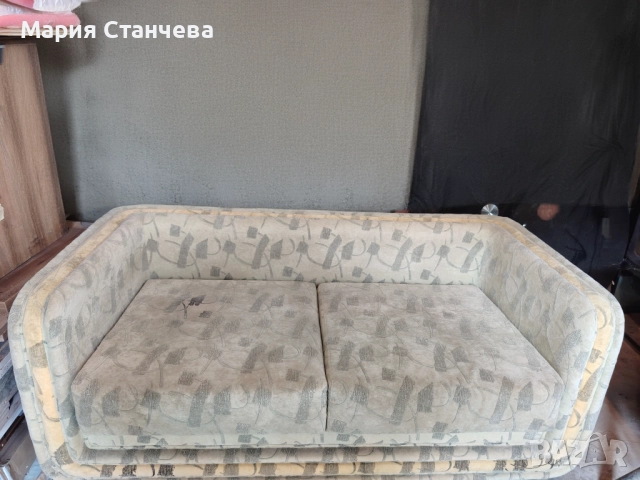 Продавам двойка диван с функцията сън, снимка 2 - Дивани и мека мебел - 52132277