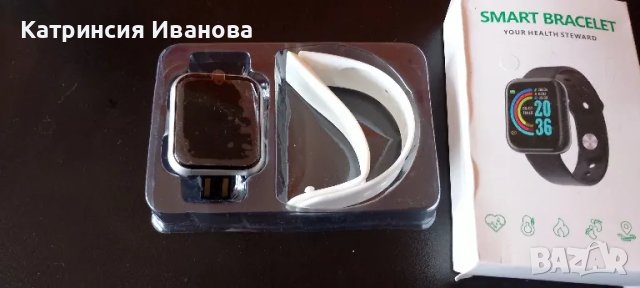 Смарт часовник-измерва пулс,крачки,Bluetooth oбаждания