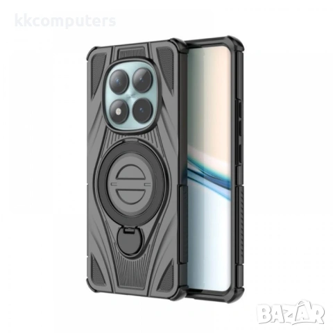 Защитен калъф WANLONFENG за Xiaomi Poco M8 5G / Redmi Note 15 5G със Стойка и Филм за дисплея- Ударо, снимка 6 - Калъфи, кейсове - 53266924