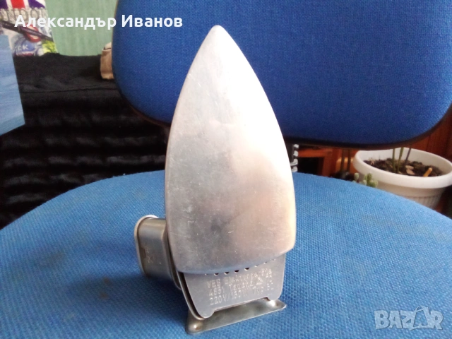  Германска туристическа ютия Hackel 1960-те г., снимка 3 - Антикварни и старинни предмети - 53030962