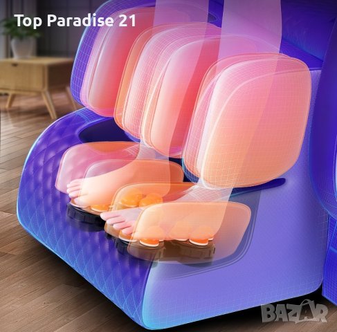 Многофункционален, професионален масажен стол с екран отчитащ всички показатели., снимка 9 - Столове - 44103600