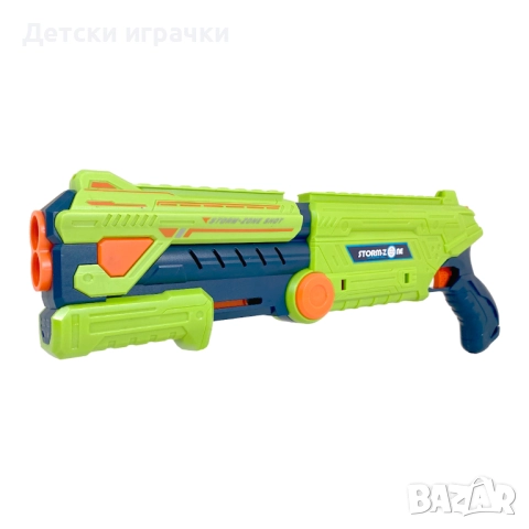 Детски пистолет Бластер оръжие с мишени и меки патрони , снимка 2 - Други - 52094280