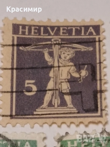   HELVETIA 1907-1930. 