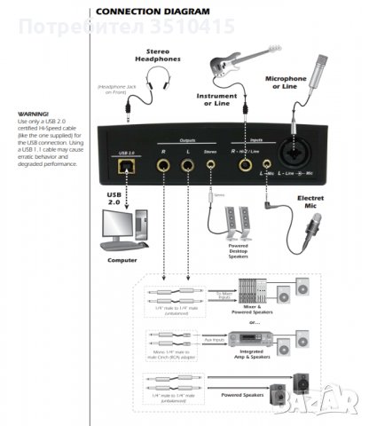 Аудио интерфейс CREATIVE, E-MU 0204 USB, снимка 6 - Други - 40202038
