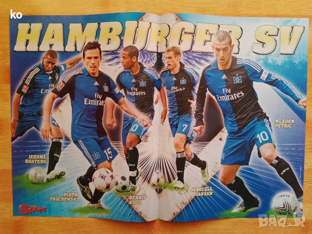 Футболни плакати от чужди списания, снимка 8 - Списания и комикси - 51358672