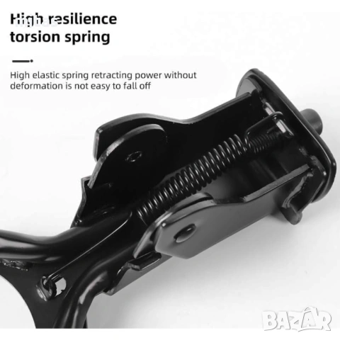 Двойна централна стойка за велосипед WAG, Степенка, Регулилуема, Черна, снимка 9 - Аксесоари за велосипеди - 53173500