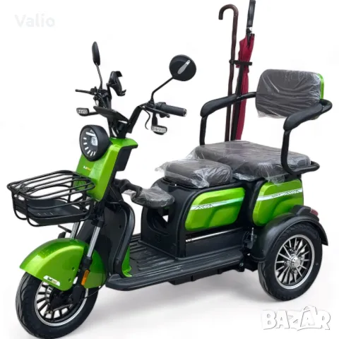 Електрическа триколка за 2+1 150]W,60V, снимка 3 - Мотоциклети и мототехника - 48352051