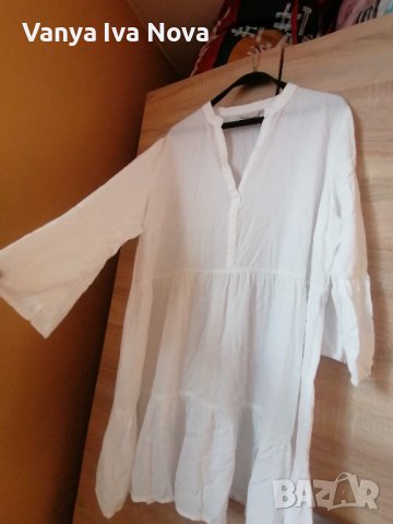 Only Carmakoma бяла рокля с харбали , снимка 5 - Рокли - 37819569