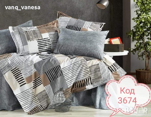 Спални комплекти от материя Ранфорс , снимка 3 - Спално бельо - 39829113