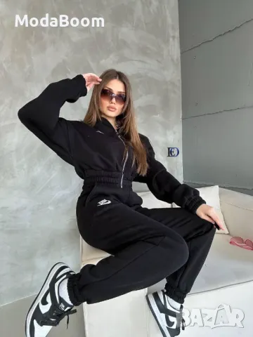 Nike черен дамски комплект , снимка 2 - Спортни екипи - 48452384