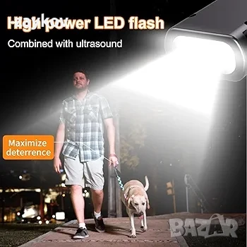 P7 - Ултразвуков репелер за кучета, устройство против лай с 30 дни живот на батерията, снимка 4 - Друга електроника - 50844163