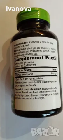 Готу Кола на Natures Way-180 капсули, снимка 2 - Хранителни добавки - 49785384