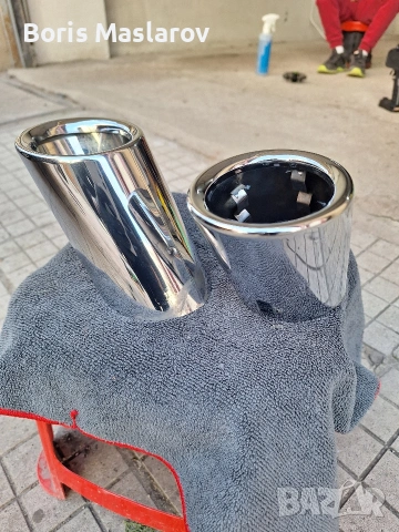 Накрайници за ауспух BMW G30, снимка 2 - Части - 53575857