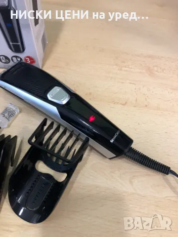 Тример за подстригване на коса и брада с две представки SilverCrest, снимка 2 - Аксесоари за коса - 47704672