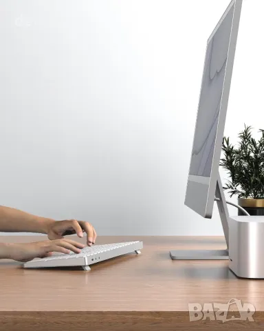 Безжична Bluetooth клавиатура Yivandi за Apple Mac OS – QWERTY оформление, ножични клавиши, снимка 2 - Клавиатури и мишки - 47763476