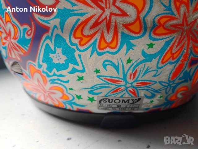 Suomy Spec 1R Flowers, снимка 6 - Аксесоари и консумативи - 52584501