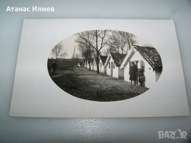 Стара картичка военен лагер край Варна 1931г.