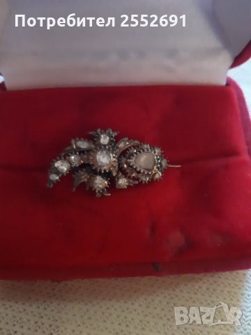 Уникална брошка, снимка 8 - Антикварни и старинни предмети - 28610117