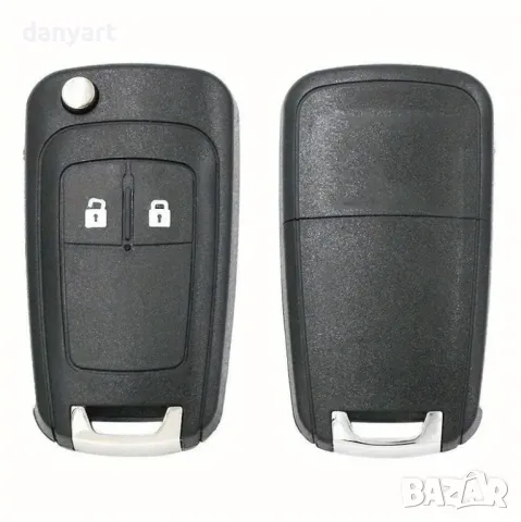 Кутия за Дистанционен Ключ с 2 Бутона за Opel Astra, Mokka, Insignia, Cascade, Zafira