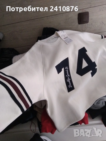 Zara спортна блуза , снимка 3 - Детски Блузи и туники - 53594176