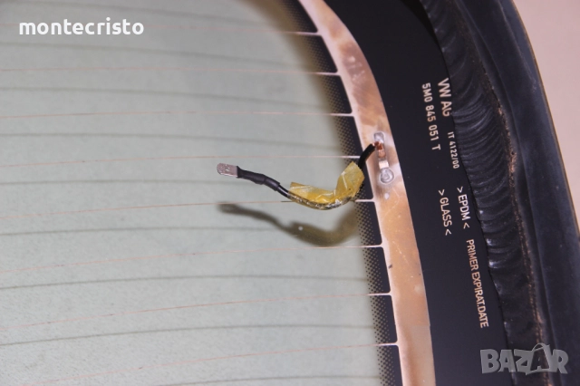 Задно стъкло VW Golf 5 Plus (2004-2009г.) стъкло заден капак VW Golf 6 Plus VI V ✔️Pilkington, снимка 7 - Части - 52360367