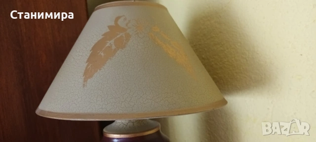 нощна лампа - ретро, снимка 4 - Настолни лампи - 53396293