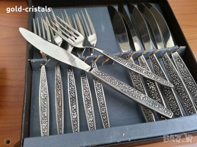 Руски прибори в кутия, снимка 2 - Антикварни и старинни предмети - 33271688