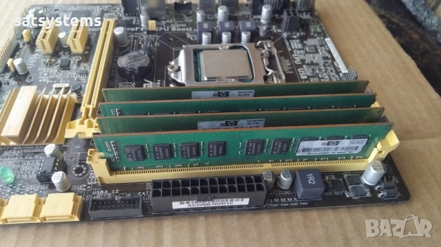 Дънна платка Asus B85M-G Socket LGA1150 CPU+FAN+RAM, снимка 6 - Дънни платки - 51636206