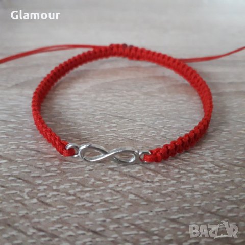 Гривна амулет с безкрайност, снимка 1